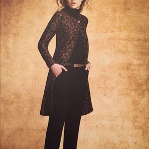 🌺St. John Caviar Multi long Jacket NEW SIZE 8